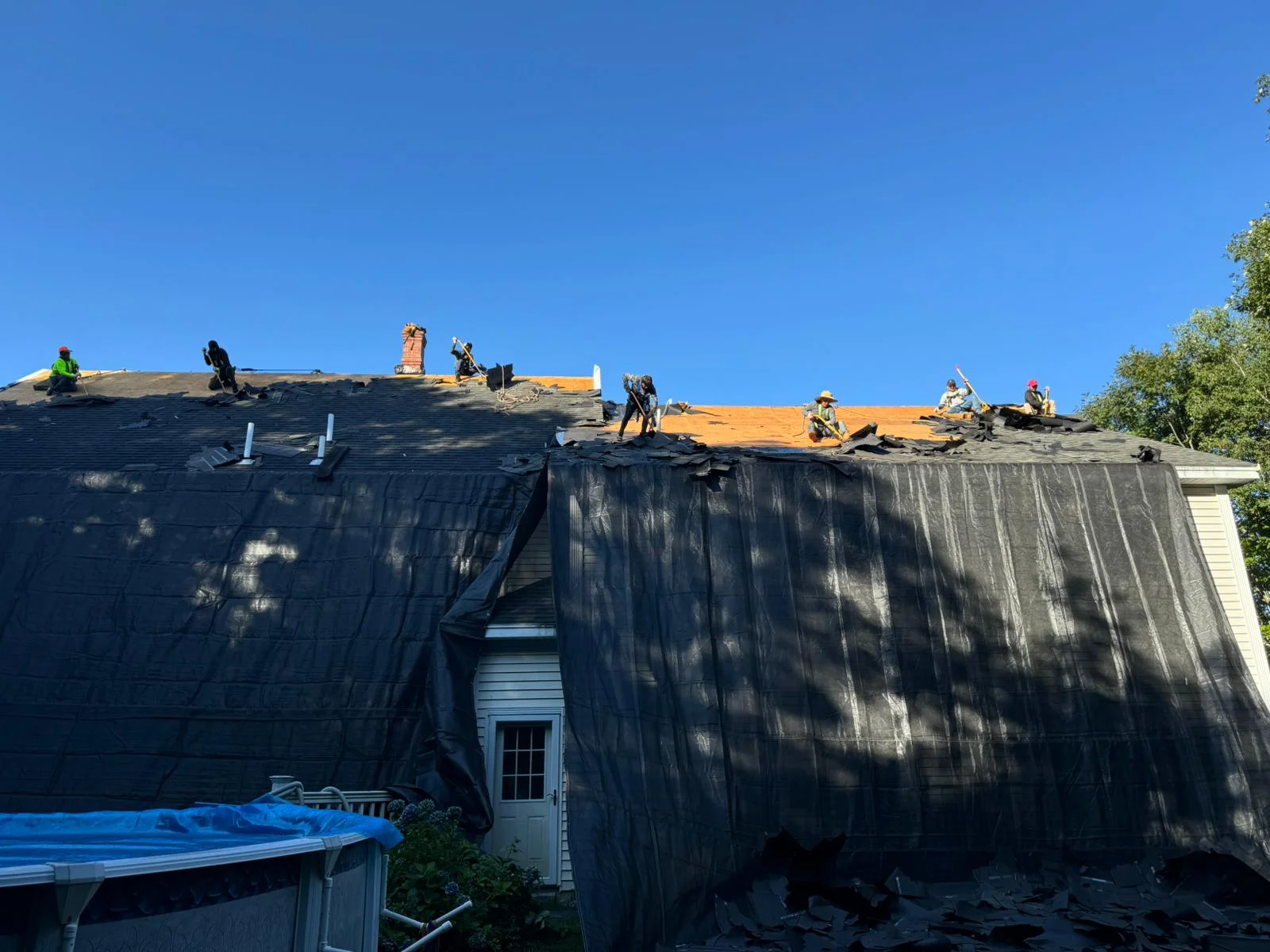 Roof replacement services in Portland, Maine